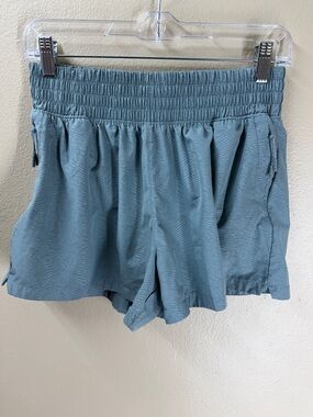 Women’s Elastic Waist Lightweight Shorts - Dusty Teal